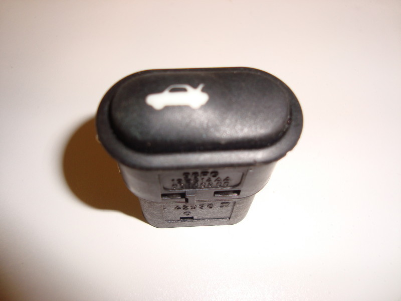 Boot tailgate release button