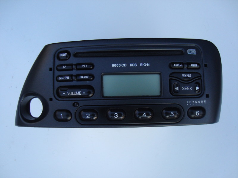 dark grey radio/CD 6000 CD RDS, EON