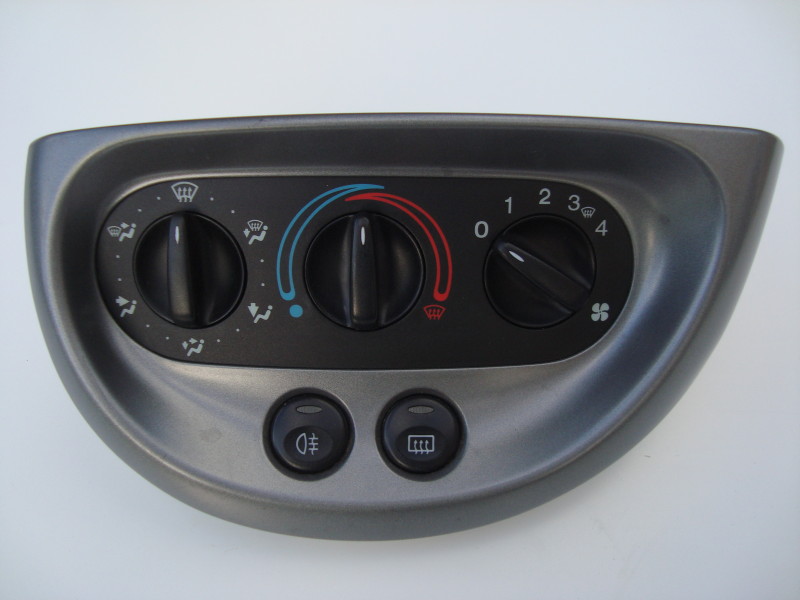 HEATER CONTROL PANEL – 6 POSITION DIAL (GREY)