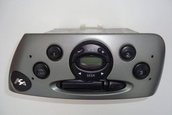 radio cassette with original fitment grey